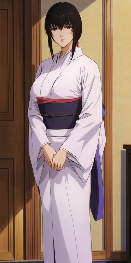 10526-4042833449-_lora_YukishiroTomoeV2_0.7_ yukishiro_tomoe, huge breasts, standing, solo, white_kimono_purple_sash, masterpiece, best quality,.png